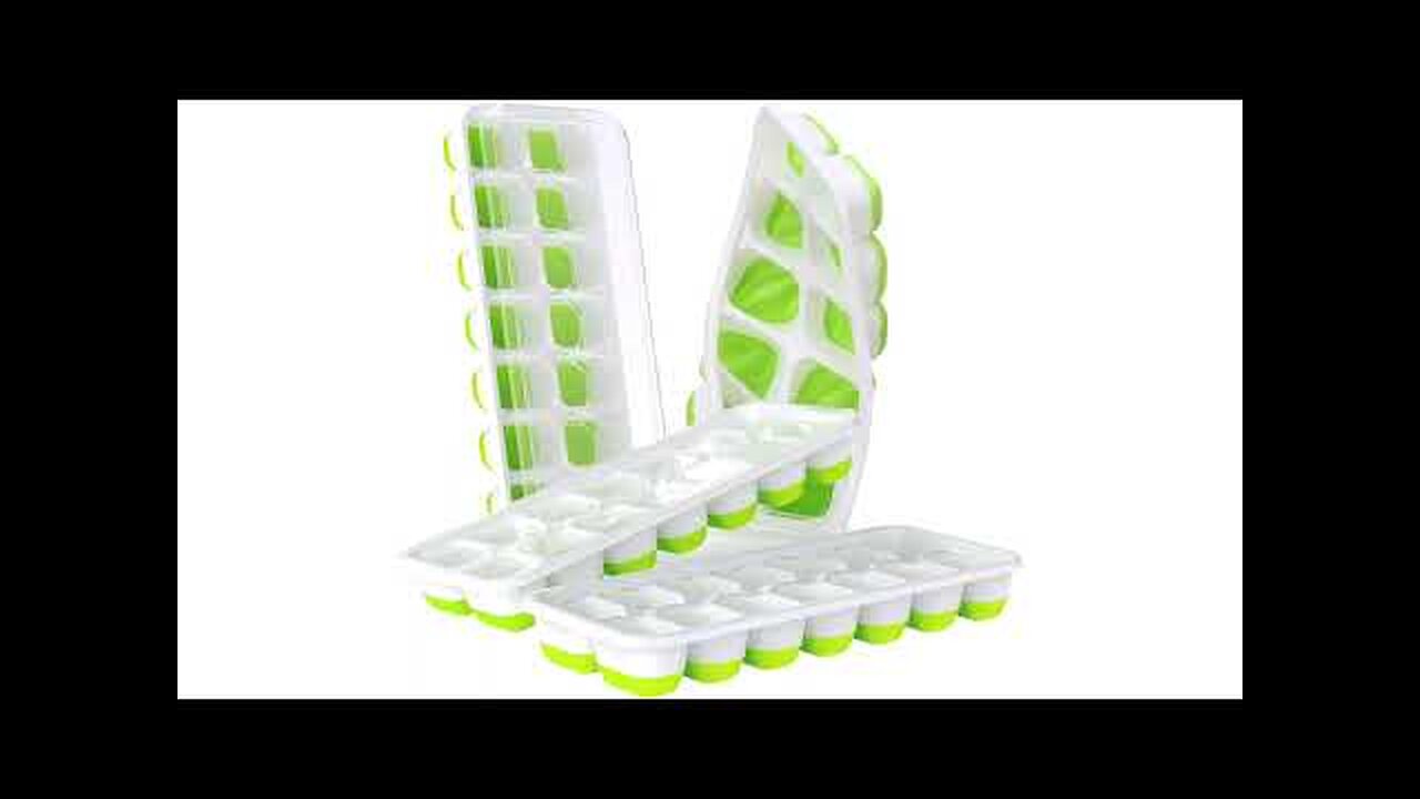 DOQAUS Ice Cube Trays 4 Pack Review