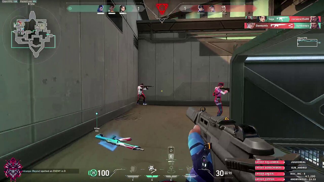 When you have with 1IQ point more than your enemies from Valorant