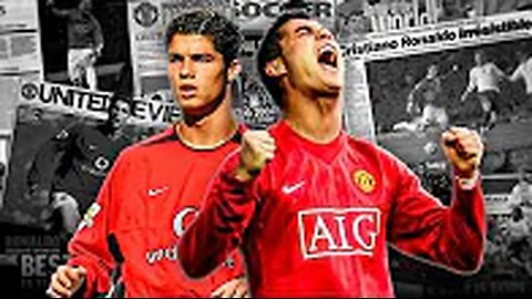 From Teen Sensation to Global Icon: Ronaldo's Incredible Man United Journey!