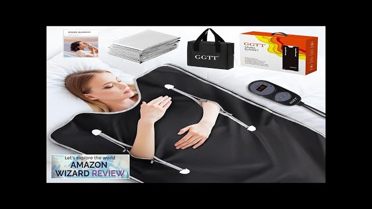 GGTT Infrared Sauna Blanket-Sauna Blanket for Home Use Portable Design for Relaxation Review