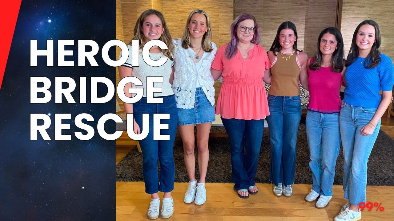 Students Save Lives: Shocking Bridge Rescue of Mom and Kids