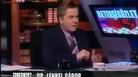 Dr. Lenkei Gábor volt Friderikusz Sándor vendége 2006-ban (ATV, Csőbe húzva)