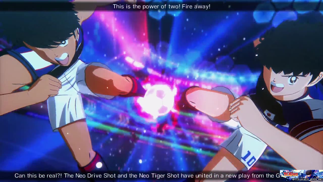 Oliver Tsubsa & Kojiro Hyuga Combo Shot