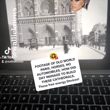 Footage of old world Paris