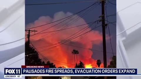 Reporter breaks down LA Palisades Fire expansion, new evacuation orders