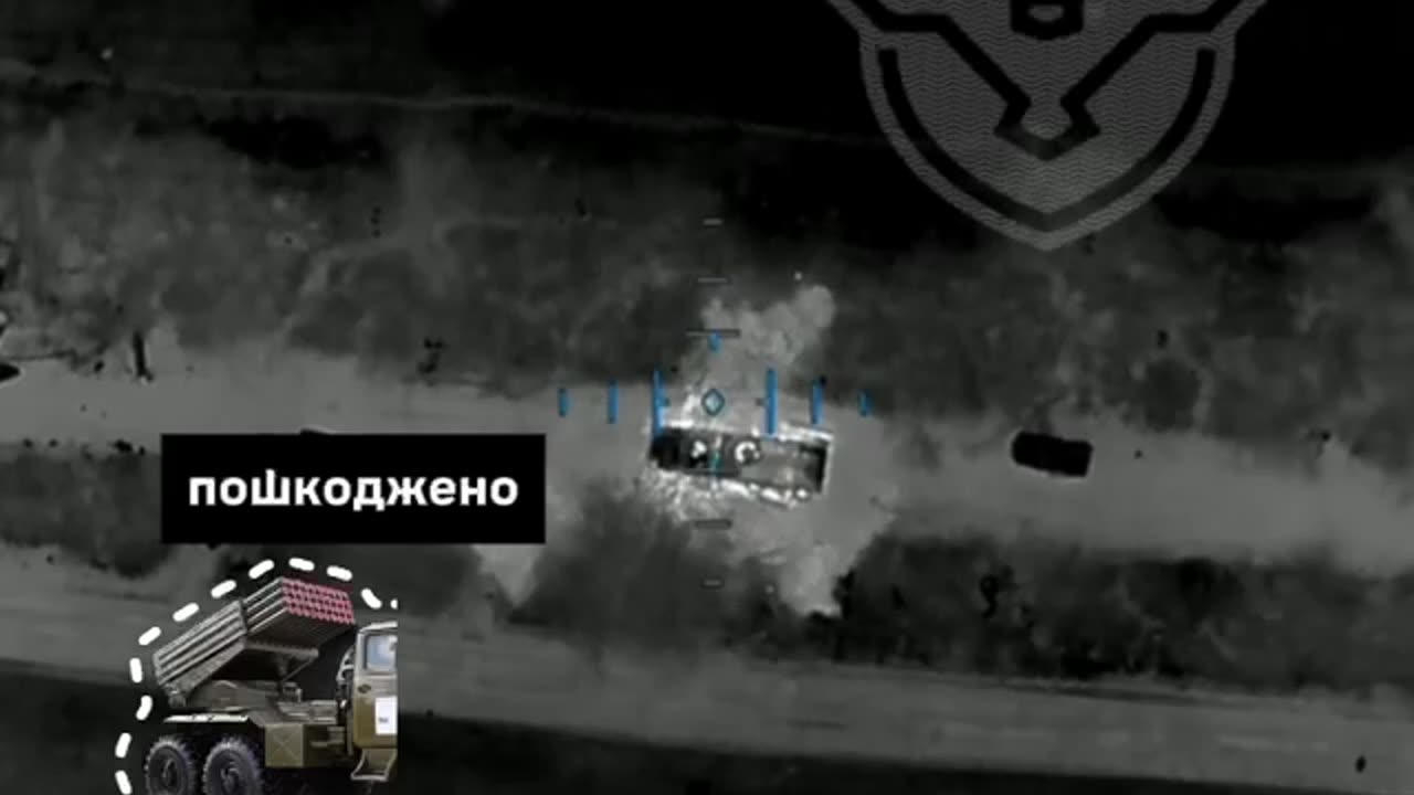RUBpAK "Predators of Heights" of the 59th OSHB destroyed Russian BM-21