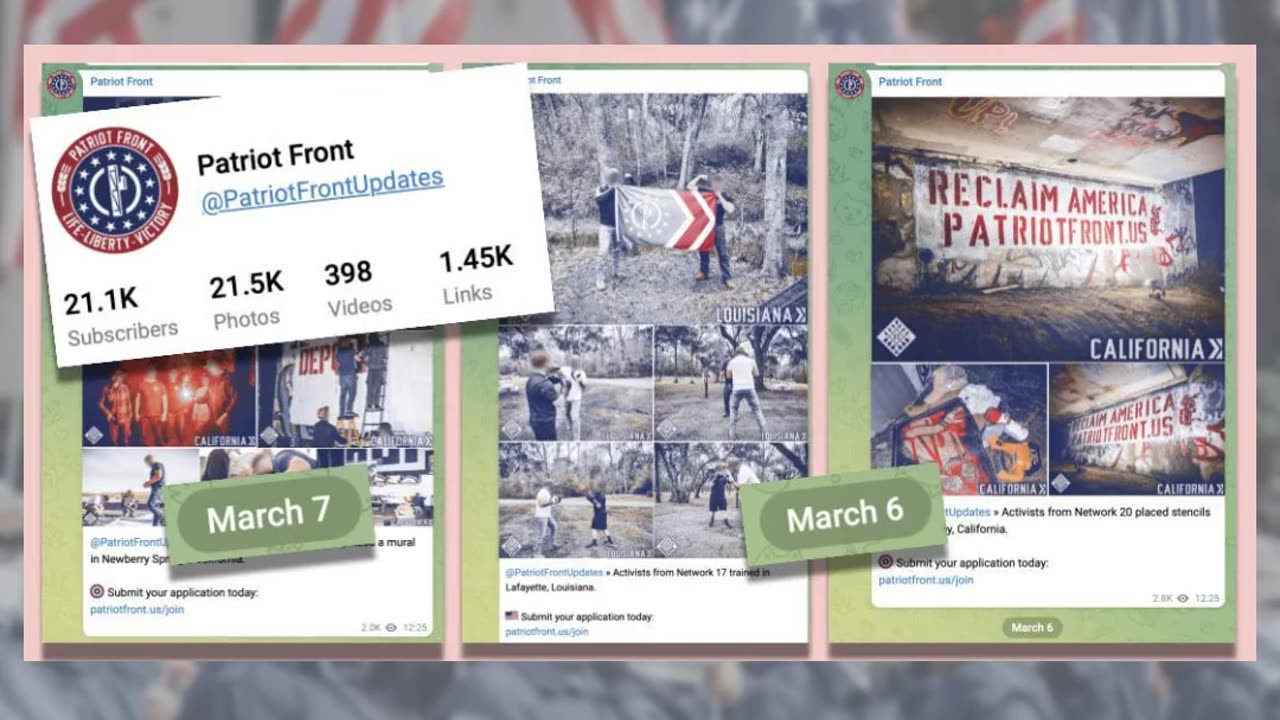 Fact Check: NO Evidence Group Known As 'Patriot Front' Has Disbanded As Of March 7, 2025