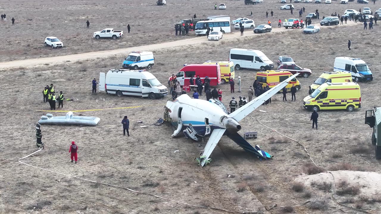 Passenger Plane Crashed in Kazakhstan