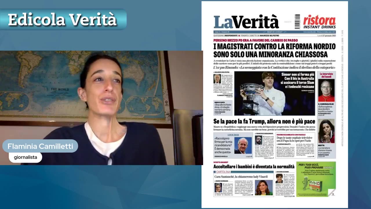 🔴 Edicola Verità, la rassegna stampa de "LaVerità" del 27.01.2025