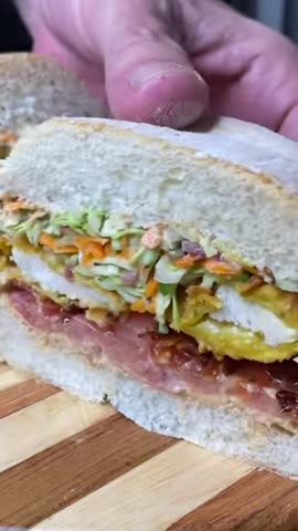 Salvadoran Crispy Chicken Sandwich