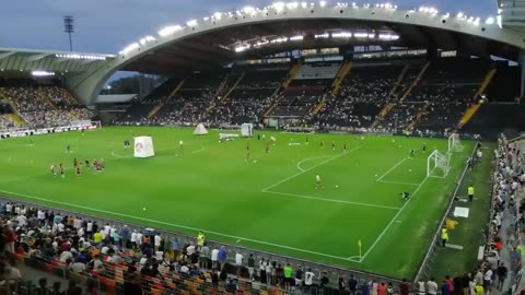 Udinese Calcio wonderful atmosphere