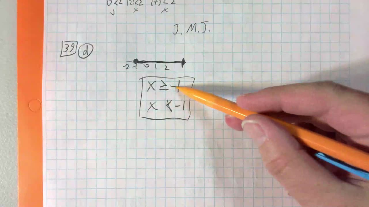 Saxon Algebra 1 Lesson 39 (d)