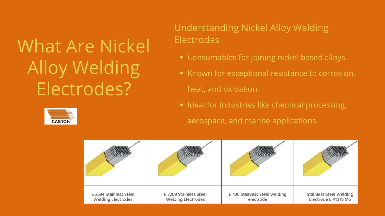 Buy Nickel Alloy Welding Electrodes Online