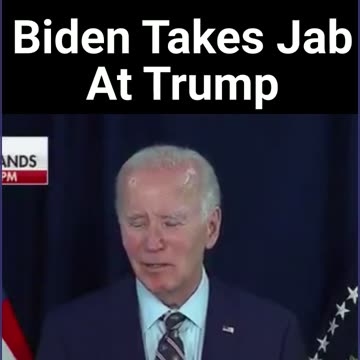 Biden Takes Jab At Trump