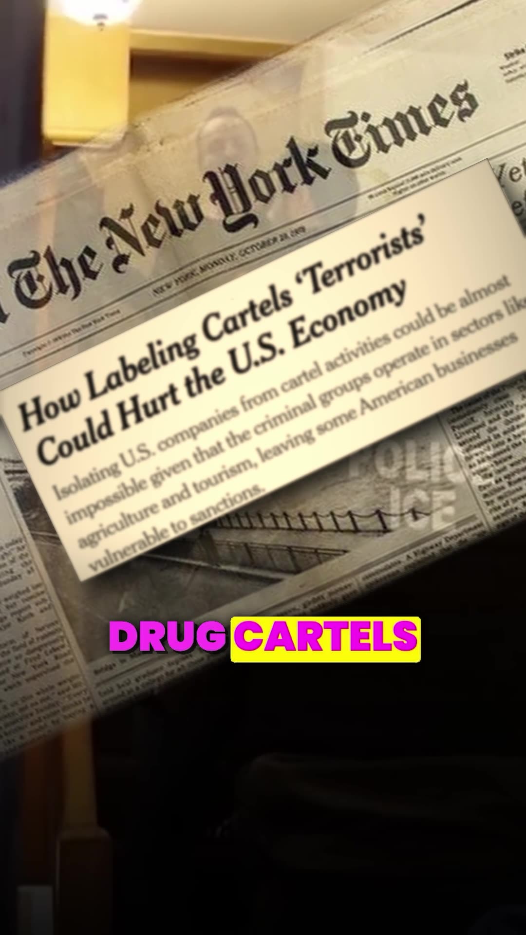 Is the New York Times Soft on Cartels?