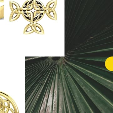 Timeless Celtic Knotwork Gold Jewelry by Peter Stone