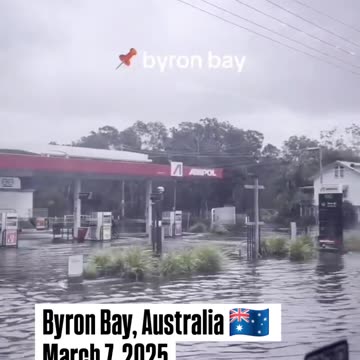 Severe Flooding in Byron Bay Due To Cyclone Alfred 🌀 🥺