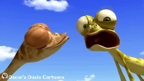 Oscar's Oasis: Epic Chase Scenes | Funniest Cartoon Moments 🚗💨