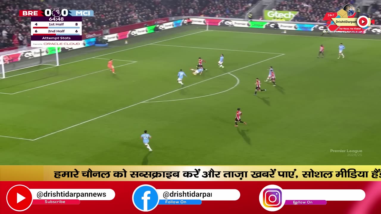 Wissa-Noergaard team up to secure Brentford draw vs Manchester City | #PLonStar #BREMCI HIGHLIGHTS