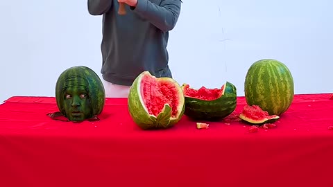 Can You Guess The Fake Watermelon?