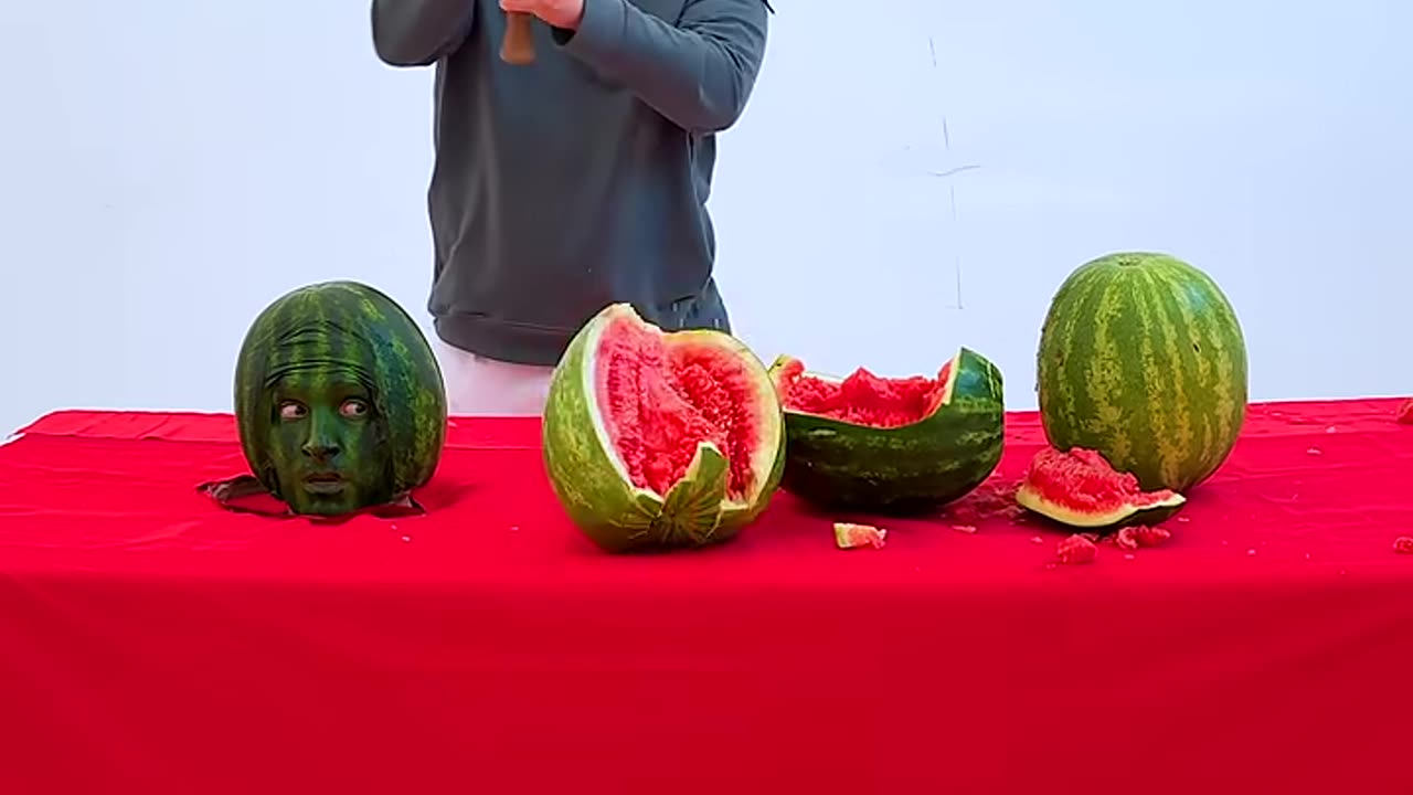 Can You Guess The Fake Watermelon?