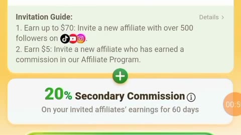 Affiliate Program⭐️! Up to 💰$100,000 per month