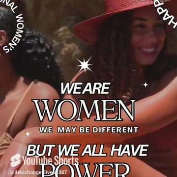 𝗪𝗵𝗮𝘁 𝗮𝗿𝗲 𝘆𝗼𝘂 𝗱𝗼𝗶𝗻𝗴 𝗳𝗼𝗿 𝗜𝗻𝘁𝗲𝗿𝗻𝗮𝘁𝗶𝗼𝗻𝗮𝗹 𝗪𝗼𝗺𝗲𝗻'𝘀 𝗗𝗮𝘆? 🌸