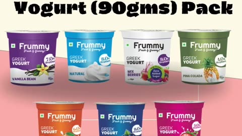 Discover Flavored Greek Yogurt in Mohali with Frummy Foods