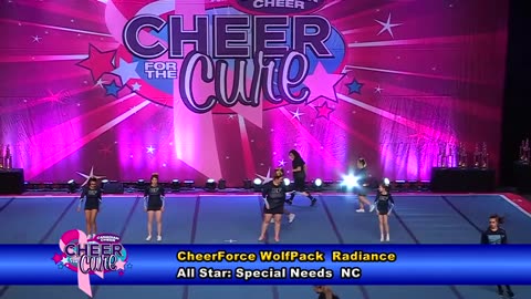 CheerForce WolfPack Radiance Cheer For The Cure 2018