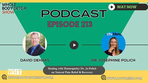 Healing with Homeopathy: Dr. Jo Polich on Natural Pain Relief & Recovery # livingwaterscleanse