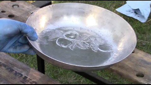 How to polish a Vintage Aluminum Bowl to a Mirror Finish