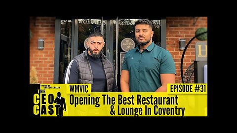 Opening a Restaurant & Shisha Lounge, Growing Up In Rough Crowds, & More || CEOCAST #31