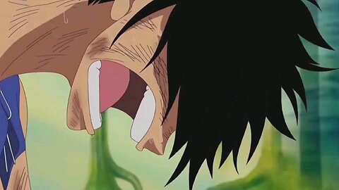 anime Character luffy sad moments