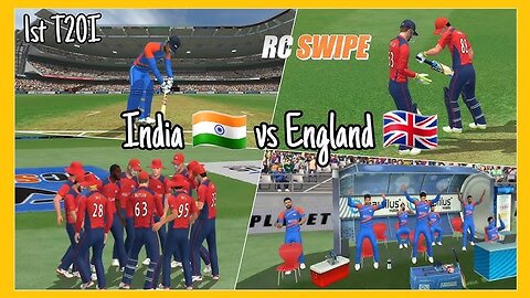 India vs england T20 match highlights gameplay 4k video 2nd inning