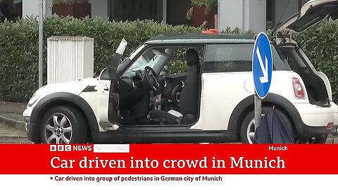 Munich car ramming a 'suspected attack', say German officials