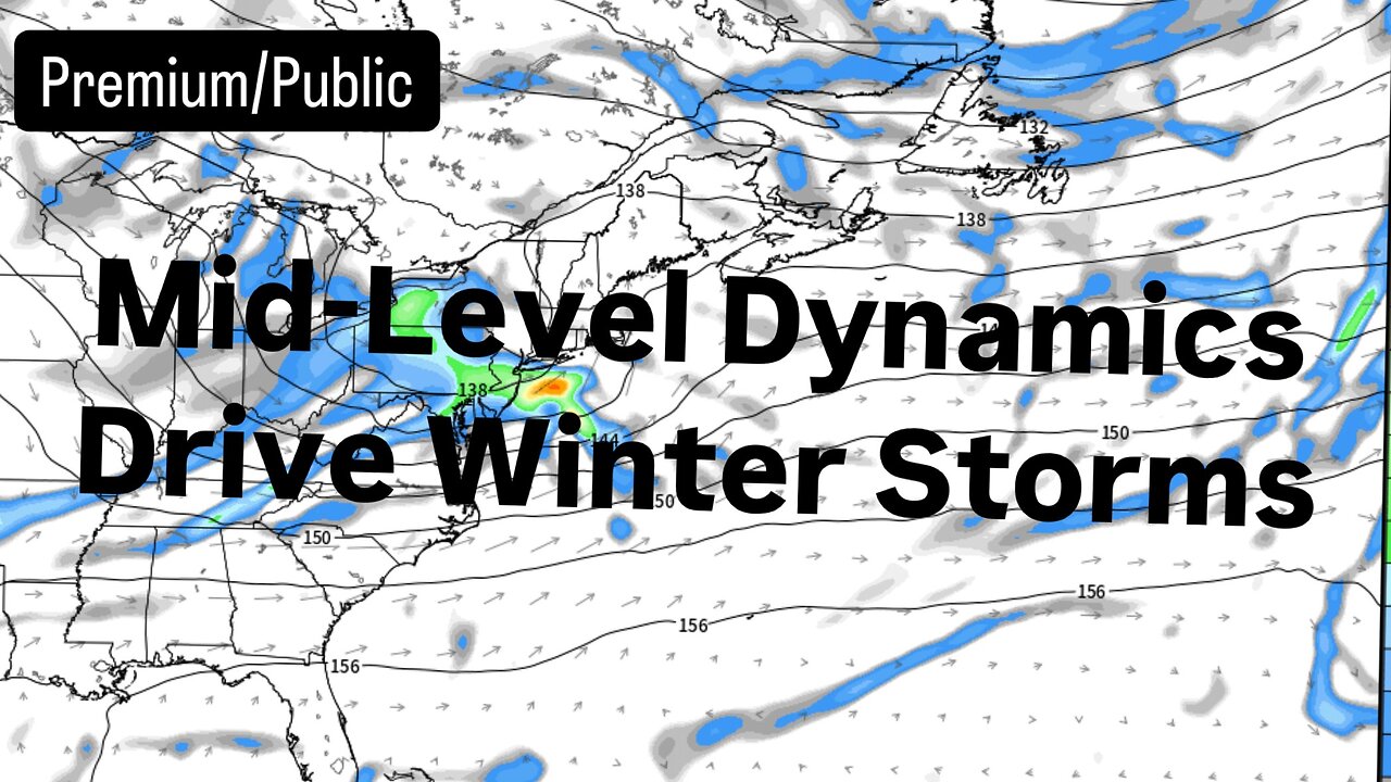 Mid-Level Dynamics Drive Winter Storms