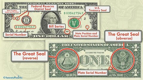 Seals on US Currency - KILLUMINATI13420