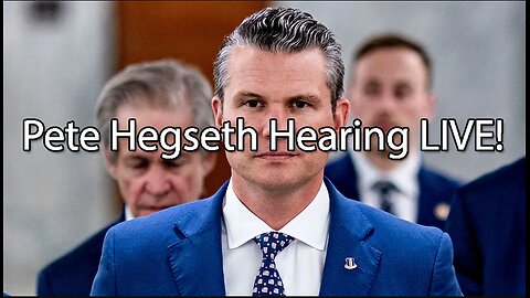 Pete Hegseth Hearing LIVE!