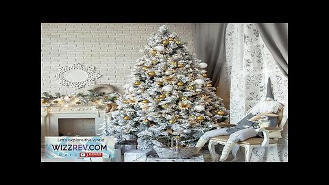 1.2m Christmas tree home decoration encrypted luminous small falling snow tree package Review