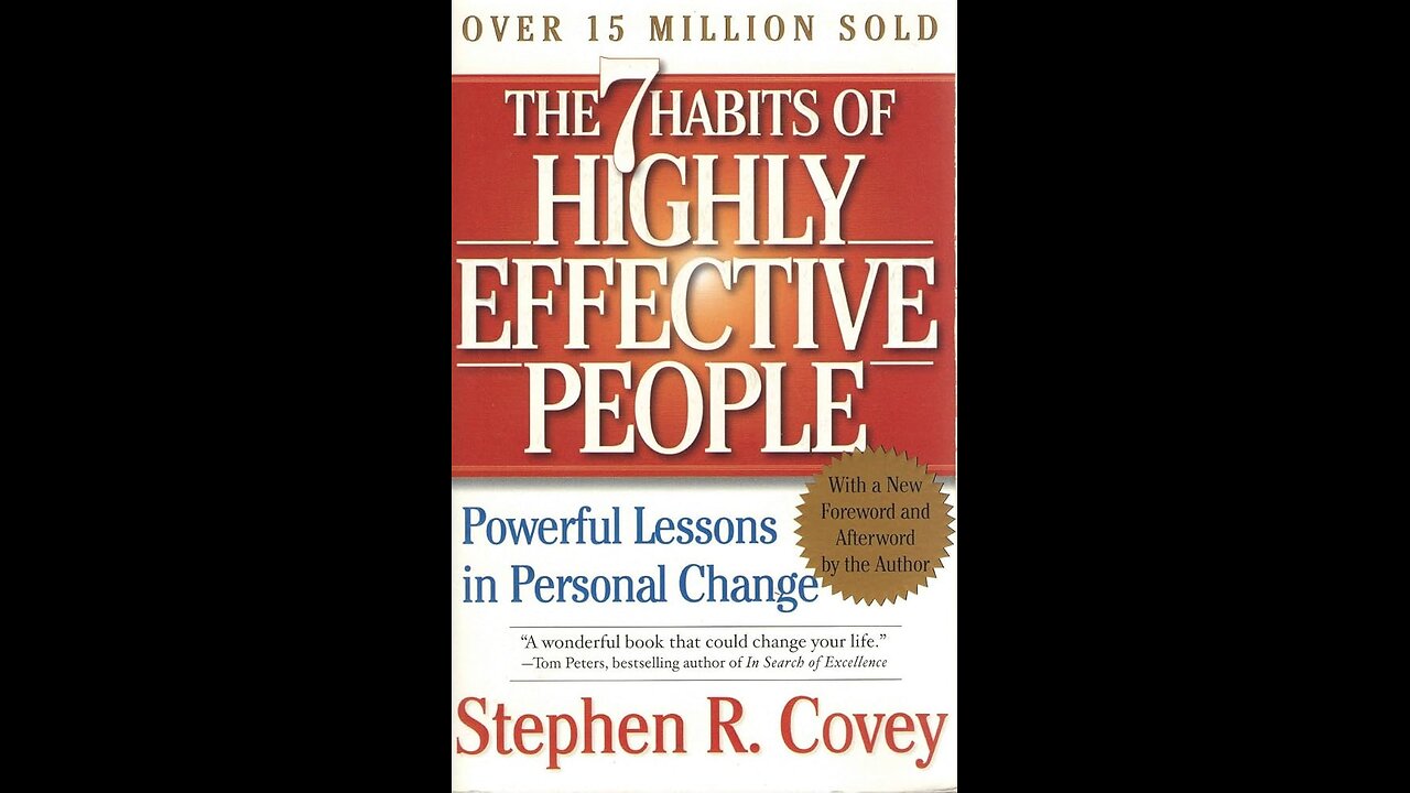 The 7 Habits of Highly Effective People by Stephen Covey PART 2/2 Audiobook