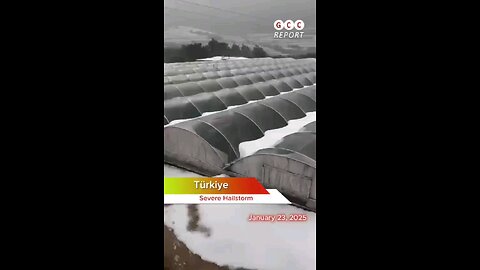 #Türkiye #Antalya #Demre #hailstorm #flooding #agriculture #stormdamage #climate #anomaly