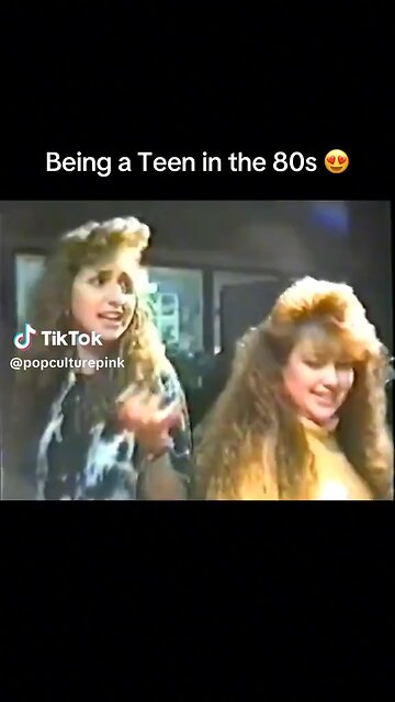 Being a teen in the 80’s