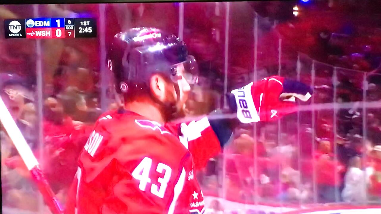 Capitals RW #43 Tom Wilson 🥅(26)🏒Wrist-Shot Goal