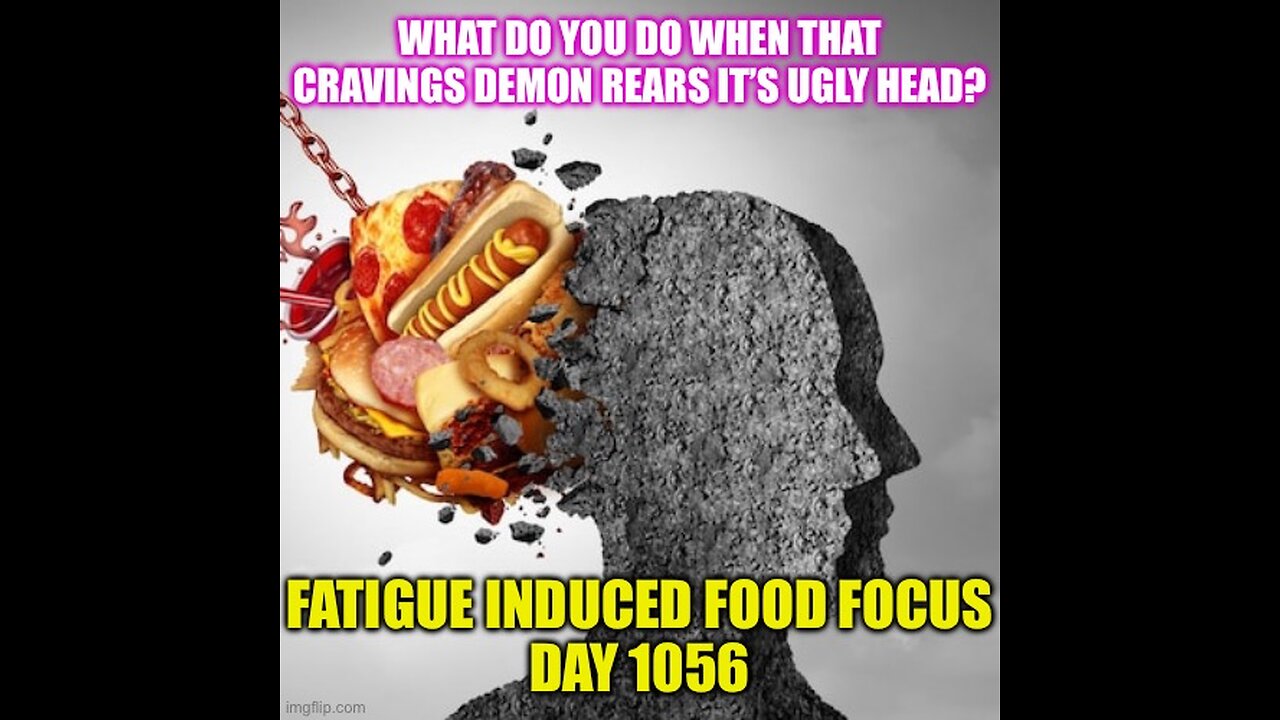 Fighting Fatigue Induced Food Focus (Day 1056)