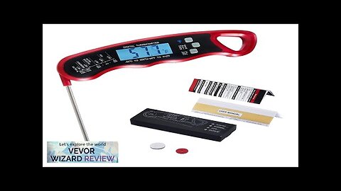 VEVOR Grillers Instant Read Meat Thermometer for Grill and Cooking Best Waterproof Review