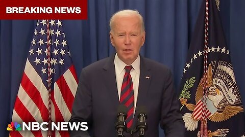 BREAKING: ‘The guns in Gaza have gone silent’: Biden hails success of Israel-Hamas ceasefire