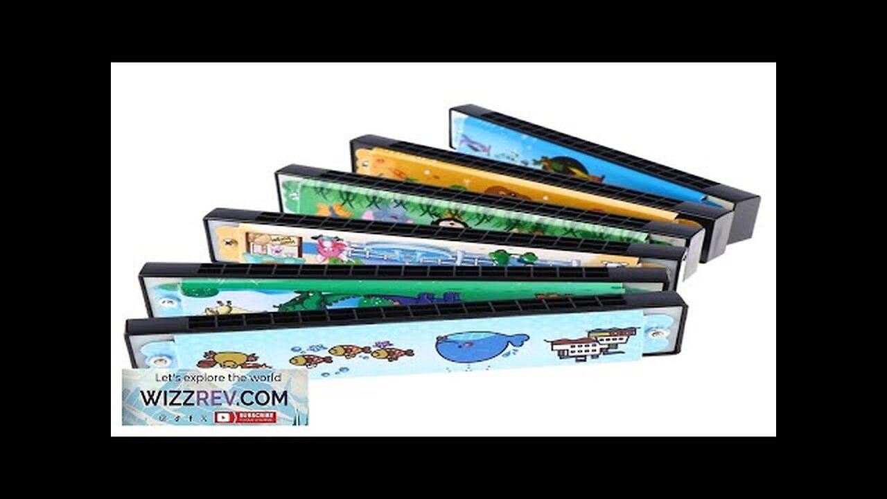 Cartoon 16 Holes Cute Harmonica Musical instrument Kids Educational Toys Review