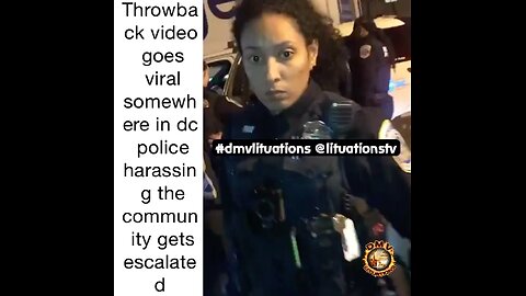 Things go left after police harass the wrong community
