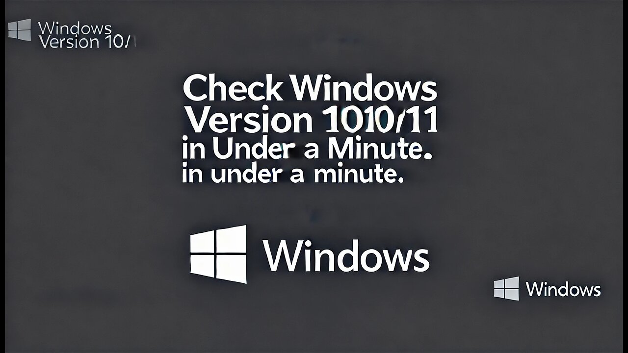 How to Check Your Windows Version in Seconds (10/11) | FixItFast