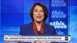 Sen Amy Klobuchar: Trump Ambushed Zelensky Or Got Hotheaded